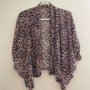 ET CETERA cascading open front outer